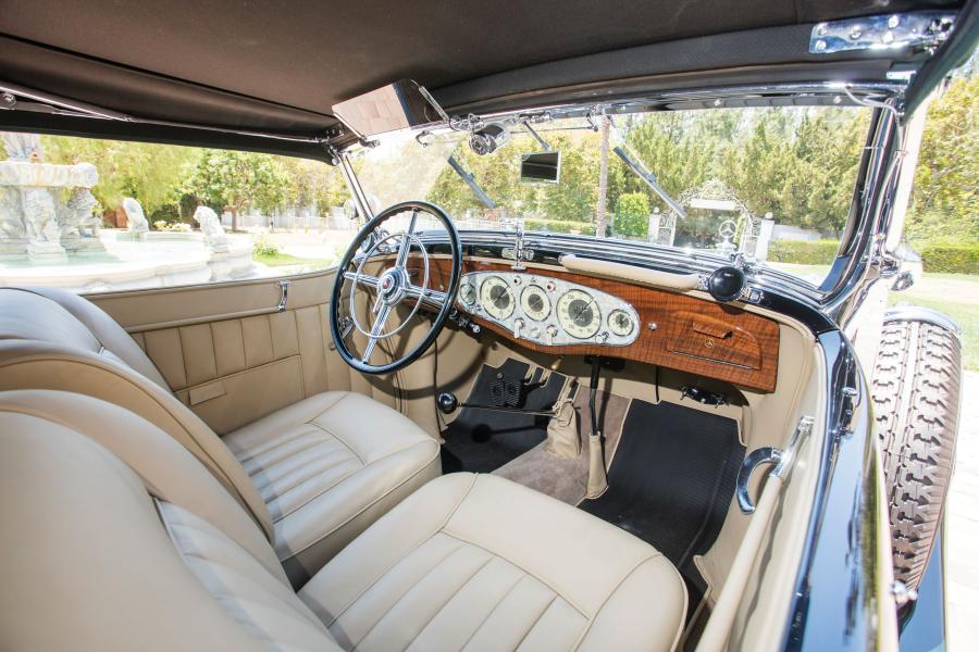 Интерьер Mercedes-Benz 500K Tourenwagen 2 Turen (W29) 1934 года  (фото 29 из 32)